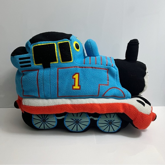 Thomas The Tank Engine Plushie Plush Collectible Blue Red Rare Vintage Kids - Picture 3 of 4